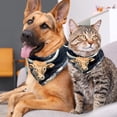 thumbnail image 4 of Constellation Breathable Chiffon Dog Scarf Pack of Two - Translucent Light Pet Collars 16x16x22.8in, 20.9x20.9x30in - Luxurious Pet Accessories for Dogs and Puppies, 4 of 5