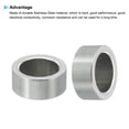 thumbnail image 4 of M10 Stainless Steel Spacers, 5 Pcs Metal Spacer Stainless Steel 10.2mm ID x 14mm OD x 6mm L for 3/8" M10, 4 of 5