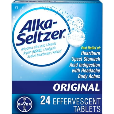 Alka-Seltzer Original with Aspirin (Pack of 16)