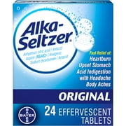 Alka-Seltzer Original with Aspirin (Pack of 3)