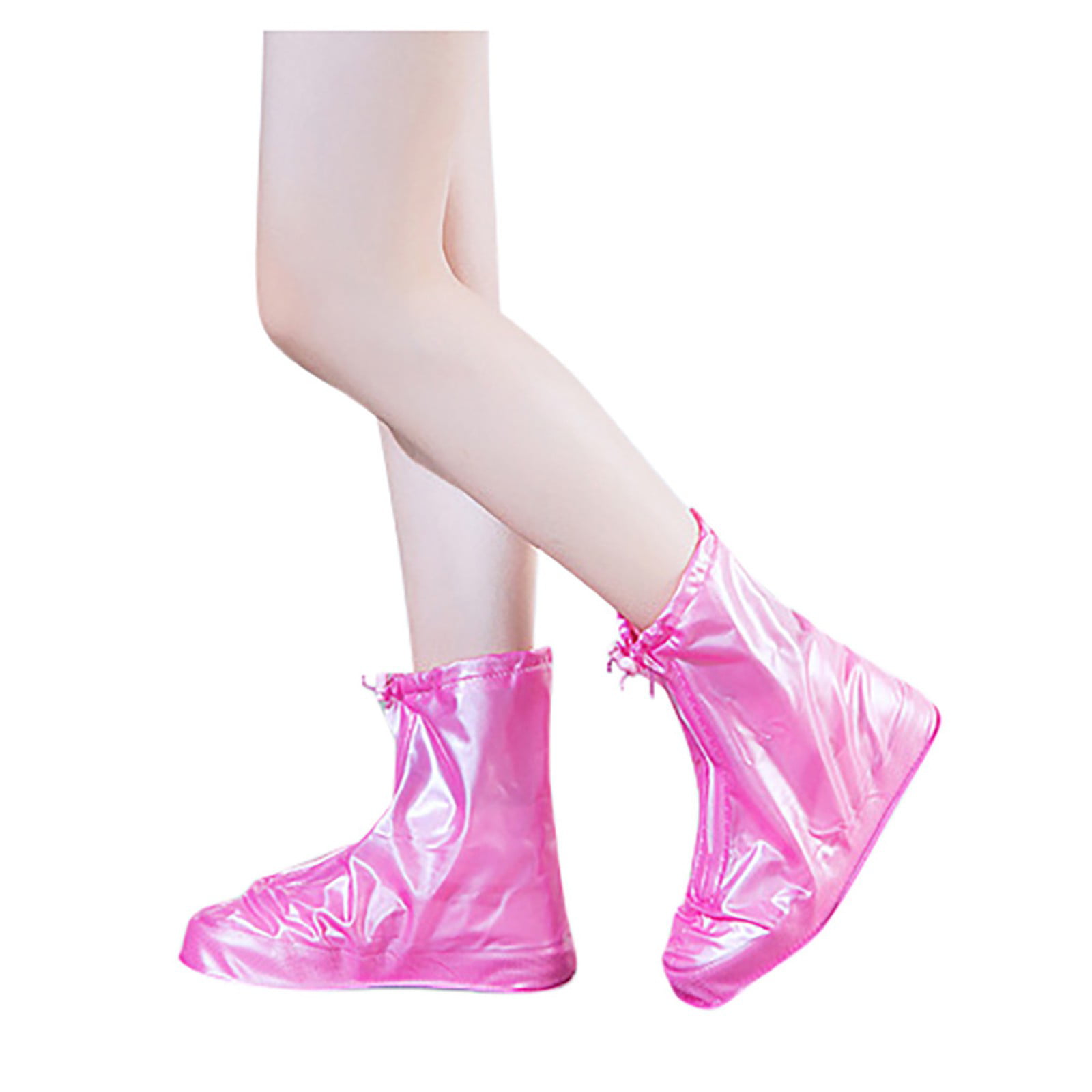 NEW Waterproof Overshoes Rain Boots Shoes Covers Overshoe Raincoats W 
