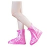 Jpgif Waterproof Shoes Boot Cover Zipper Rain Shoe Covers High-Top Anti-Slip Shoes