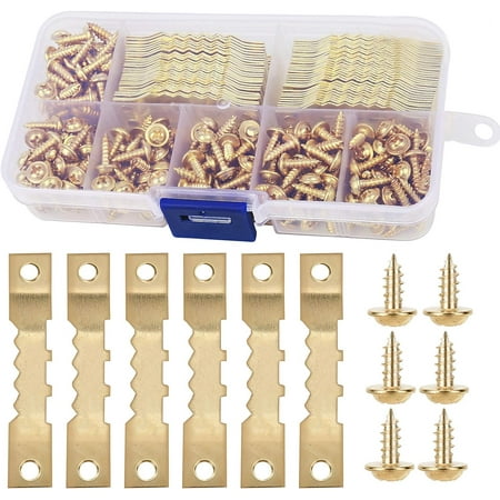 

Heavy Duty Metal Wall Picture Hook Picture Frame Hanging Kit (300 Pieces)