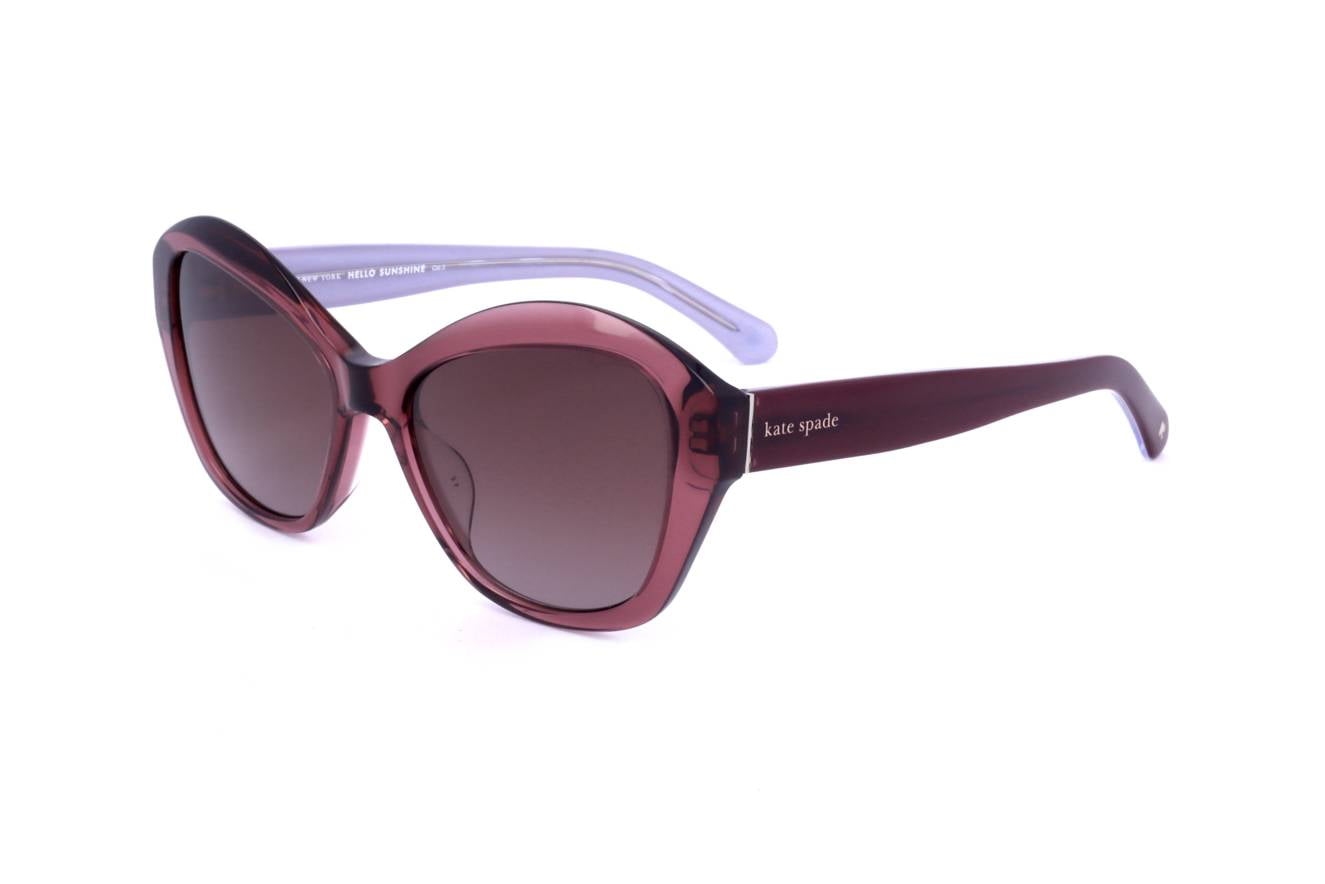 SQUARELINE☆Dane Kate Spade Danalyn/S Polarized Womens Square Sunglasses Dark