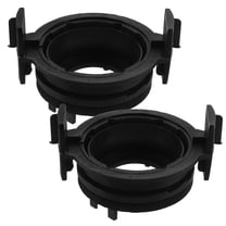 WORGEOUS 2pcs Headlight Bracket H7 Socket Motorcycle Headlamp Holder Head Light Cover Mount