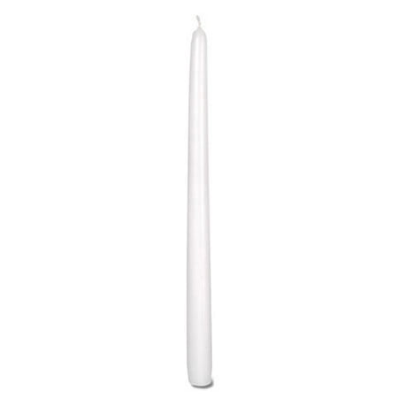 10 Inch Taper Candles - Taper Candles - White Unscented - 10 inch - 6 pieces