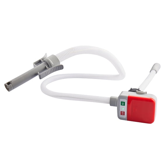 PETASOON Battery Powered Fuel Transfer Pump Auto Stop Electric Gas Can Tank Pump for Gasoline Diesel kerosene Liquid