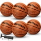 thumbnail image 1 of Paquete de 6 pelotas de baloncesto de goma Wettarn, tamaño 3, 56 cm con bomba, 1 of 7