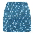 thumbnail image 4 of fnnxnal Little Girls Active Skort, High Waisted Stretchy, Breathable Quick Dry, Sky Blue, Size 5T, 4 of 6