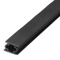 Uxcell Weather Stripping Door Seal Strip 50 Feet Door Soundproofing Strip Black