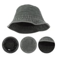 thumbnail image 5 of Mens Bucket Hat Large Bucket Hat Summer Hat Stitch Bucket Hat For Beach Sports, 5 of 11