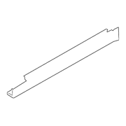Genuine OE Infiniti Rocker Molding - 76851-1NF5A