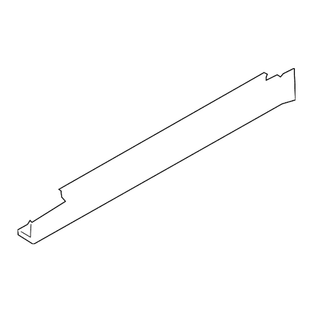 Genuine OE Infiniti Rocker Molding - 76851-1NF5A
