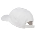 thumbnail image 3 of USA State North Carolina Embroidered Low Cap - White OSFM, 3 of 5