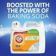 thumbnail image 5 of Arm & Hammer Sensitive Skin Scent Free Liquid Laundry Detergent, 154 Loads, 4.55-L, 5 of 5