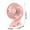 Pink, variant on PATLOLLAV 1 Pcs Clip on Fan, Small Portable Fan with 3 Speeds, 360° Adjustable, Small USB Powered Fan, Mini Personal Fan for Home Office Desktop