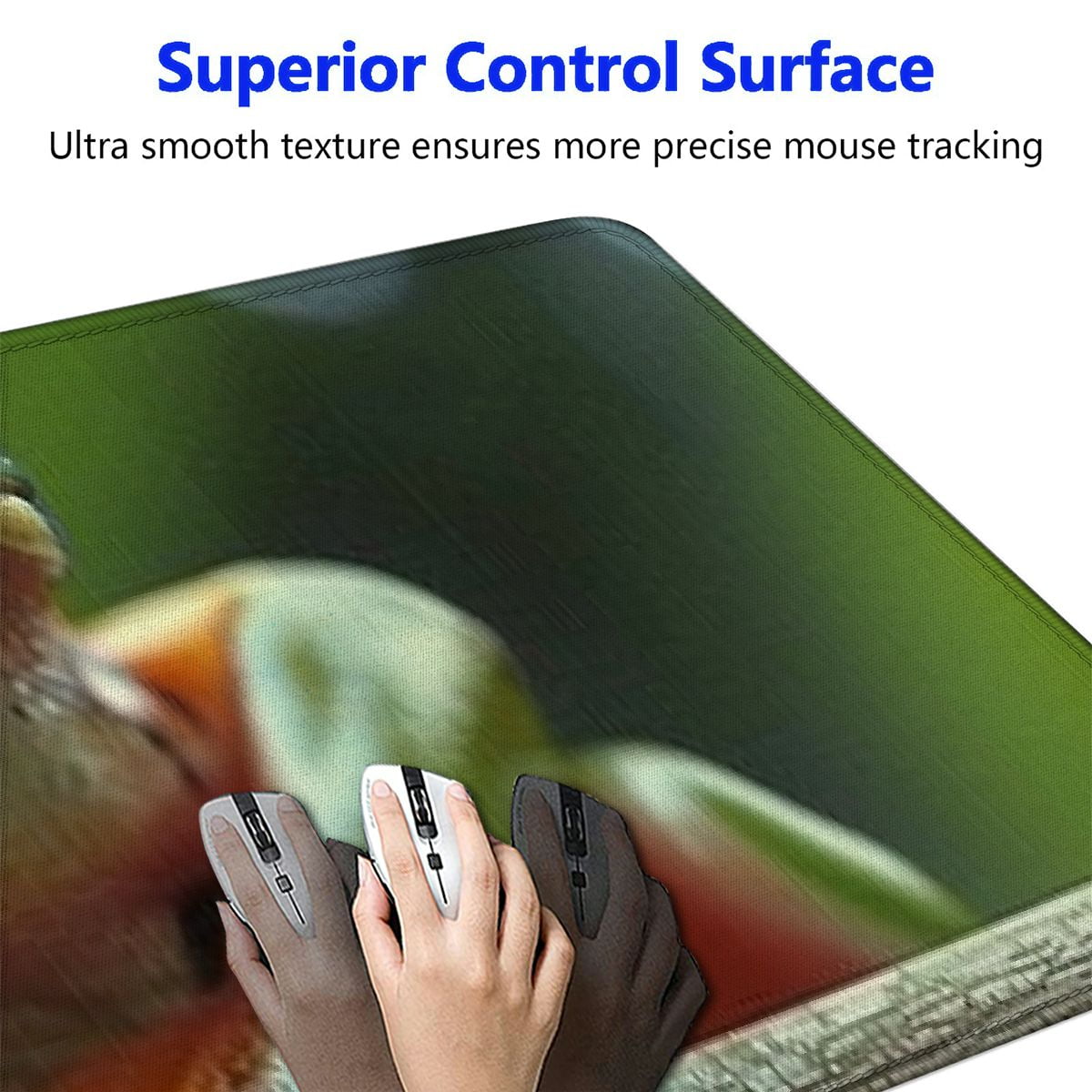 Heduofu Mousepad Mousemat with Rubber Base Desk Protector Pad for Laptop Mousemats Computer Desk Mat Non-Slip Desk Pad for Work Office Home 31.5x11.8 in