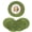 Grass Green, variant on VCVCOO Round Braided Placemats Set of 4 Table Mats for Dining Tables Woven Washable Place Mats 15 inch Green