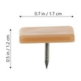 thumbnail image 3 of ifundom 30Pcs Brown Chair Glides and Furniture Sliders for Hardwood and Carpet Floors with Strong ABS Material, 3 of 6