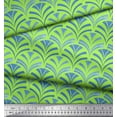 thumbnail image 2 of Soimoi Cotton Duck Fabric Scales Geometric Print Fabric by the Yard 42 Inch Wide, 2 of 3