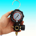 thumbnail image 4 of Low Side Pressure Gauge R410A R22 R404A Single Manifold Gauge with Control Valve for Air Condition Refrigerant Charging, 4 of 7