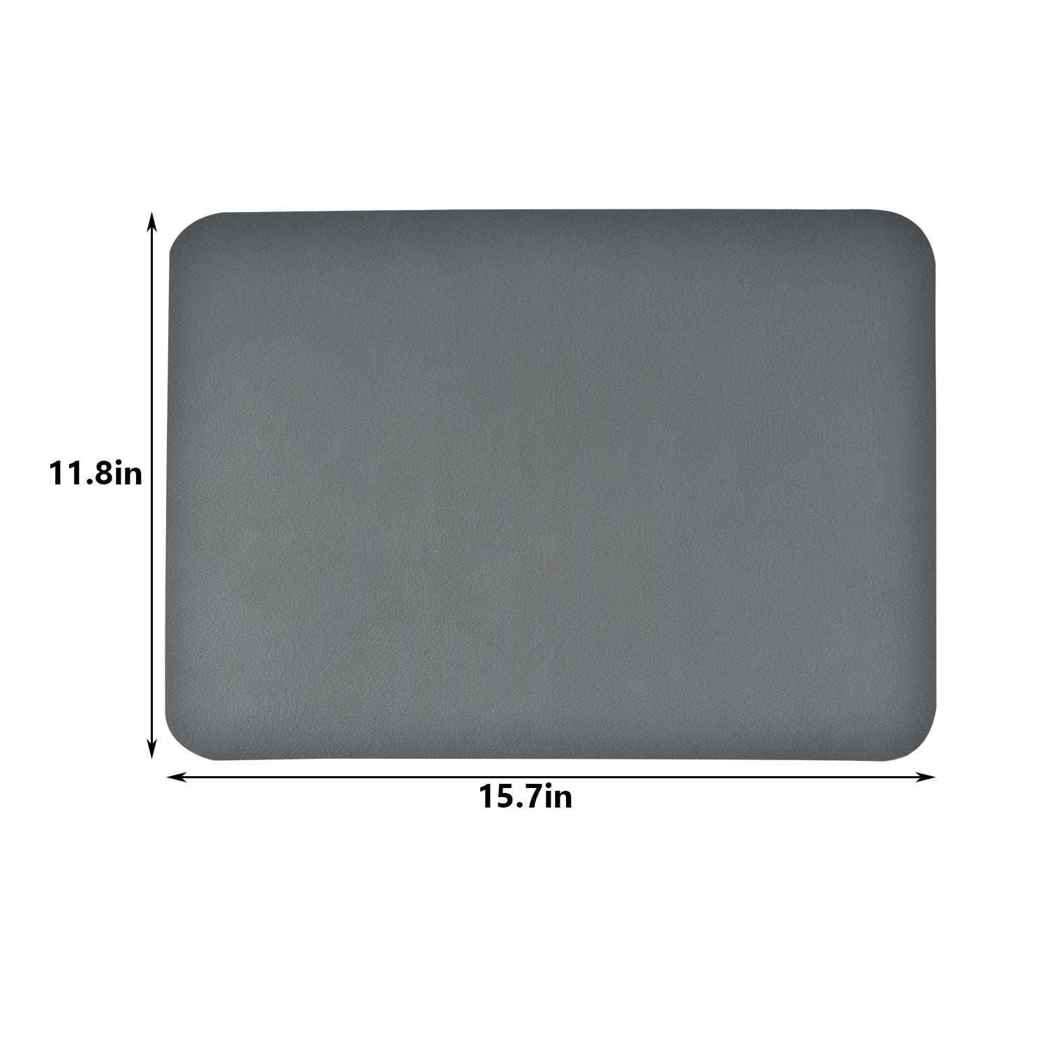 Greyghost Coffee Mat Hide Stain Rubber Backed Absorbent Dish