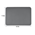 thumbnail image 2 of Coolmade Coffee Mat Hide Stain Rubber Backed Absorbent Dish Drying Mat, 12” x 16”, 2 of 8