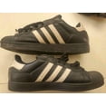 thumbnail image 2 of SWEET VINTAGE 2004 Adi-das BLACK SHELLTOE SNEAKERS MEN'S SIZE US11, 2 of 6