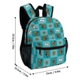 thumbnail image 2 of Scooby Doo Cute Cartoon Lightweight Backpack for Teenagers 33.5x25x13.5cm, 2 of 6