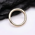 thumbnail image 2 of 14 Karat Gold Seamless Clicker Hoop Ring, 2 of 4