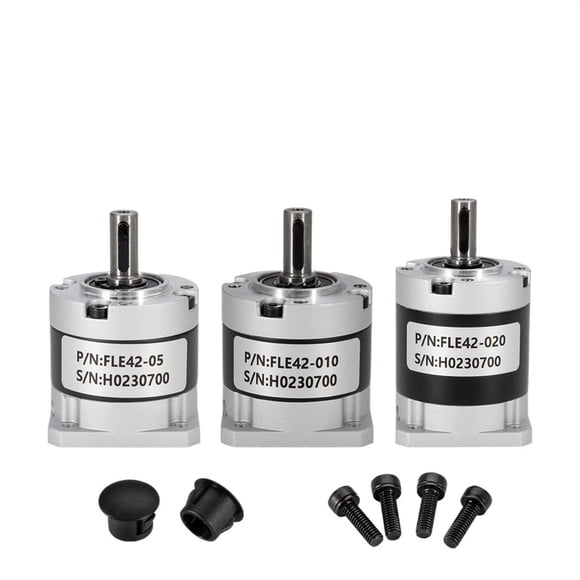 Nema17 Planetary Gearbox Motor Speed Reducer With Ratio 5:1, 10:1, 20:1, 5mm Input For Nema17 Stepper Motor
