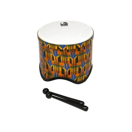 Toca Freestyle 2 Lightweight Tom Tom, 10" Head, 8" Tall, PVC Construction with Fiber-style Synthetic