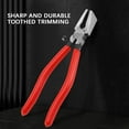thumbnail image 5 of Heavy Duty Key Fob Pliers Tool, Metal Glass Running With Flat Jaws, Studio Attach Rubber Tips Perfect For Hardware Install And Stained Work, 5 of 8