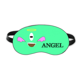 thumbnail image 1 of Criatura verde Angel emoción feliz Máscara de sueño, 1 of 4
