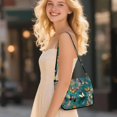 thumbnail image 3 of ZUXONGSY Retro Boho Mandala Butterfly Print Shoulder Handbag for Women Small Crossbody Purse Trendy Satchel with Adjustable Wide Strap for Working Dating, 3 of 7