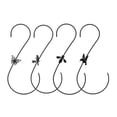 thumbnail image 1 of 4pcs Multi-functional Hooks Extension Hooks Balcony Bonsai Hook Metal Hooks for Hanging Plants, 1 of 9