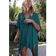 thumbnail image 1 of 2022 verano comercio exterior transfronterizo color sólido blusa playa Labymos Camiseta mujer, 1 of 7