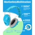 thumbnail image 5 of PROHEAR 032 2.0 Noise Cancelling Headphones for Kids 2 Pack- 25dB Noise Reduction - Adjustable Sensory Ear Protection Muffs for Concert, Fireworks, Monster Truck Shows, School - Pink&Blue, 5 of 9