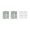 Aluminum, variant on WRS 3" Black Steel Screen Door Hinge - 2 Pack