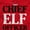 Red, variant on Xmas Chief Elf Officer Santa Helper Womens Slim Fit Graphic Tee Brisco Brands S