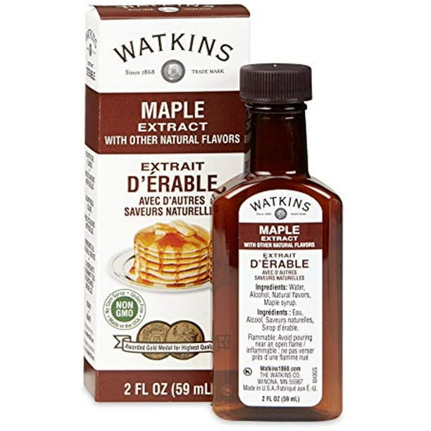 Watkins Maple Extract With Other Natural Flavors, 2 Oz. Bottles, Pack