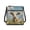 Calf Daisy Field Print, variant on Bamboo Mountain Sky Crossbody Purse, Adjustable Strap Satchel Bag PU Leather Waterproof Ladies Single Shoulder Bag for Weekend Getaways Travel
