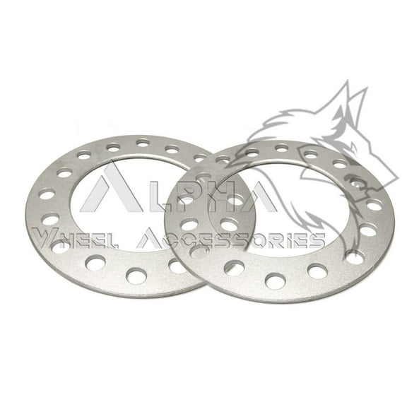 2Pc 8x210 Dually Wheel Spacers 1/4" (6mm) Thick Fits GMC Sierra 3500 HD