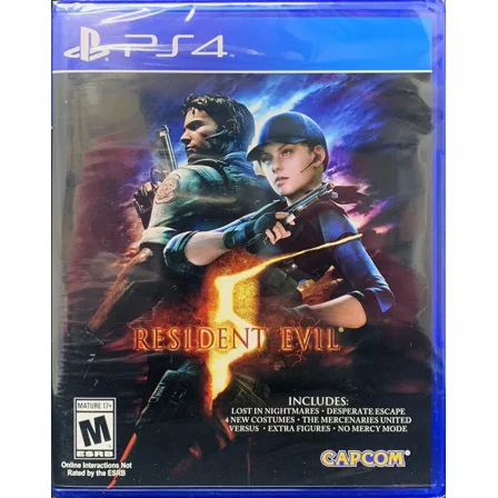 Resident Evil 5 HD PS4 (Brand New Factory Sealed US Version) PS4