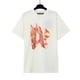 thumbnail image 1 of Comercio exterior pa angel marca de moda árbol de coco llama letra logo graffiti flujo pintura Camiseta de manga corta ropa de pareja2277 # blanco, 1 of 2