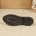thumbnail image 5 of Wowcloth British Style Loafers for Women – Comfortable Round Toe with Low Block Heel for Casual Versatile Autumn Winter Wear, 5 of 9
