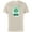 Natural, variant on Disney Princess Tiana’s Palace Snow Globe Holiday Sparkle - Short Sleeve Cotton T-Shirt for Adults - Customized-Black