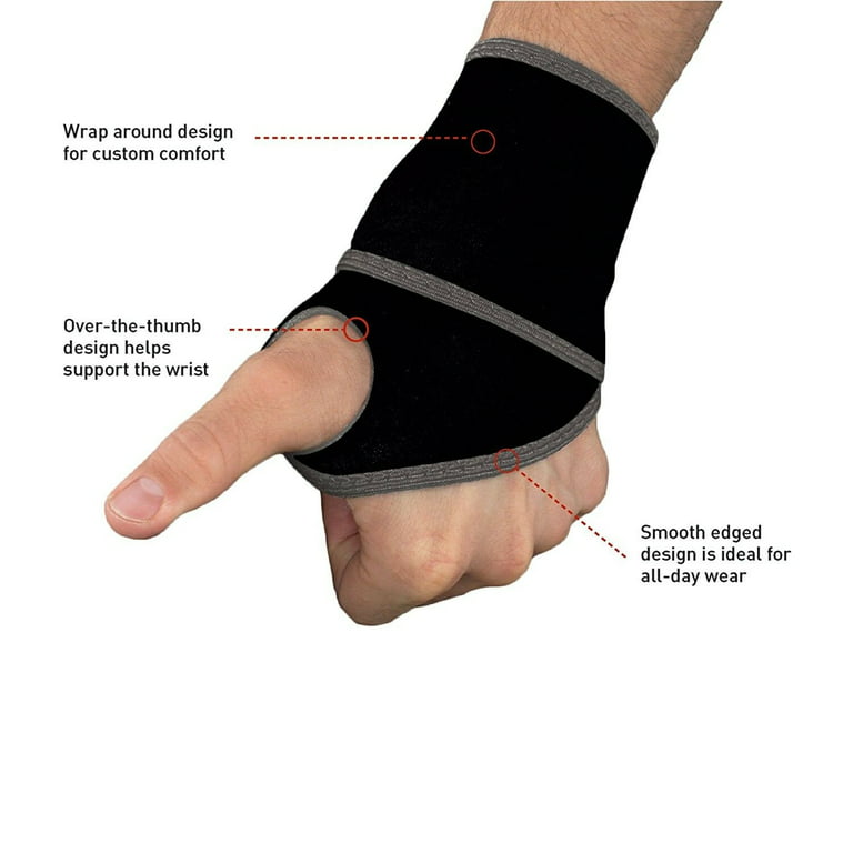 Ace Adjustable Wrist Helps Support Weak & Injured Wrists Wrap-Around, Mild