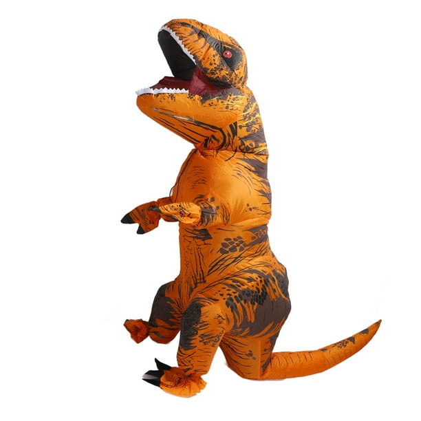 Disfraz de Dinosaurio Inflable, Ropa Ligera de Trex para Adultos y Niños Disponibles Para Compañías de Rendimiento de Halloween Bars Clubs