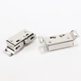 thumbnail image 4 of Latches Cabinet Buckles Glass Cabinet Wardrobe Door Cabinet Door Silver Strong 50*16*13Mm Accessories Card Type, 4 of 9